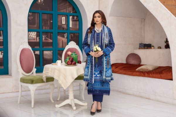 Ayzal Minal Printed Lawn 3 piece