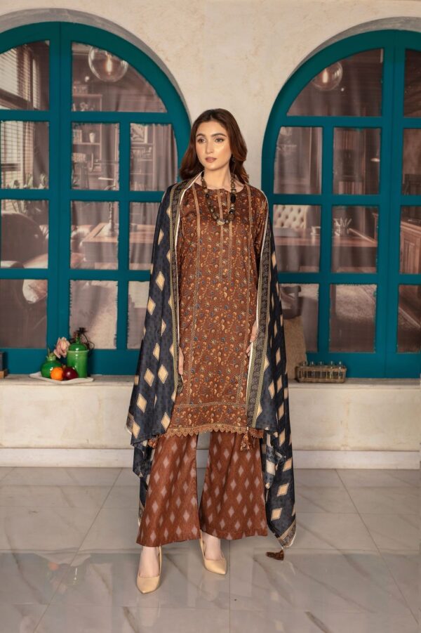 Ayzal Minal Printed Lawn 3 piece