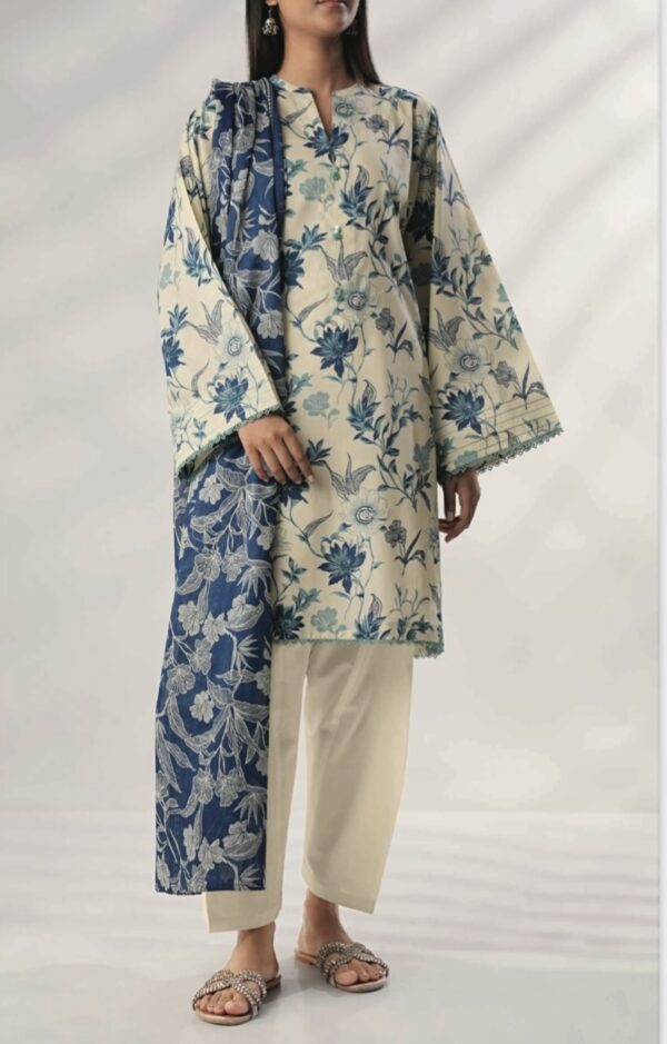 Saya Premium Printed Lawn 3 Piece - Image 3
