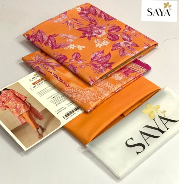 Saya Premium Printed Lawn 3 Piece - Image 3