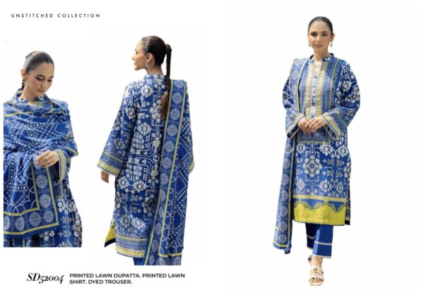 Gulahmed Premium Printed Lawn 3 Piece