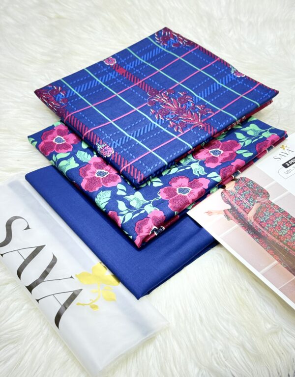 Saya Premium Printed Lawn 3 Piece - Image 3