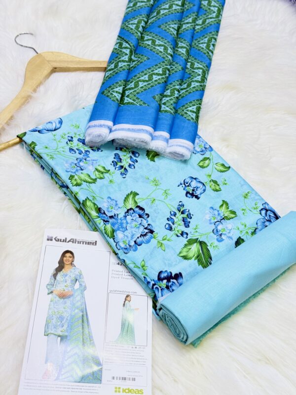 Gulahmed Premium Printed Lawn 3 Piece - Image 2