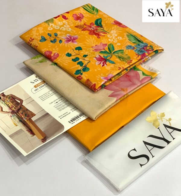 Saya Premium Printed Lawn 3 Piece - Image 3