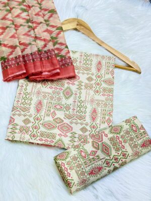 unstitched 3 piece lawn suit