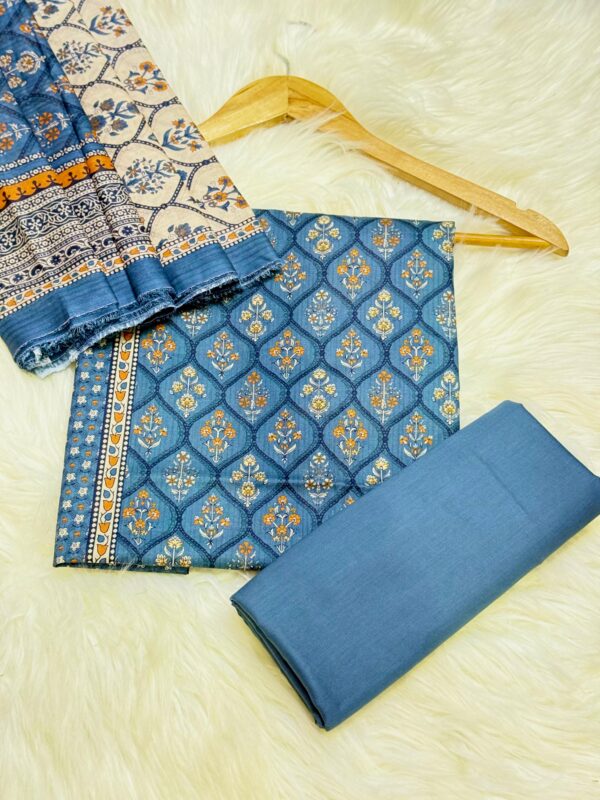 Binsaeed Lawn 3-Piece Suit – Premium Digital Printed Lawn Collection 2025