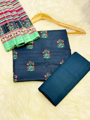 Binsaeed Lawn 3-Piece Suit – Premium Digital Printed Lawn Collection 2025