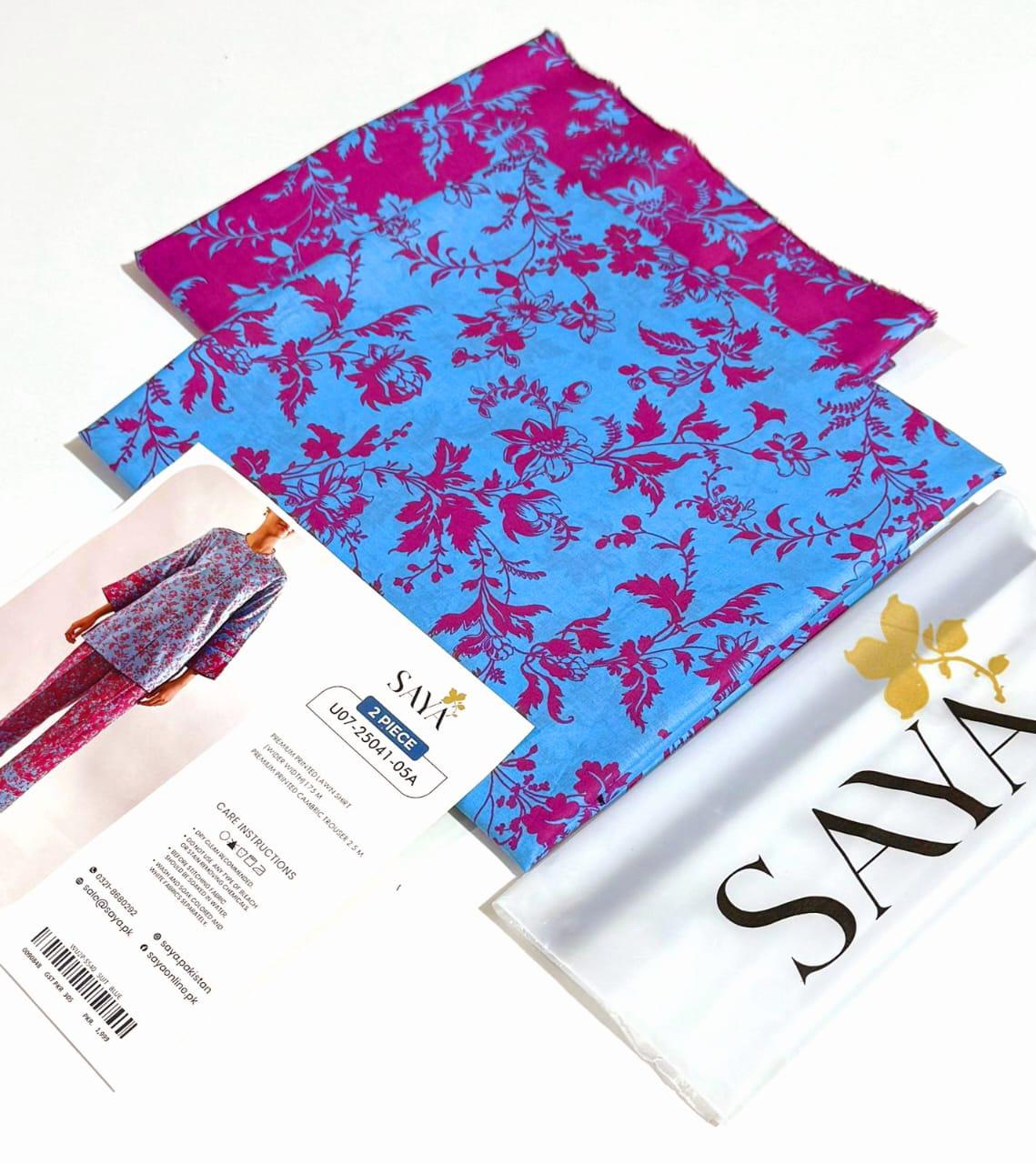 SAYA Lawn 2-Piece Suit