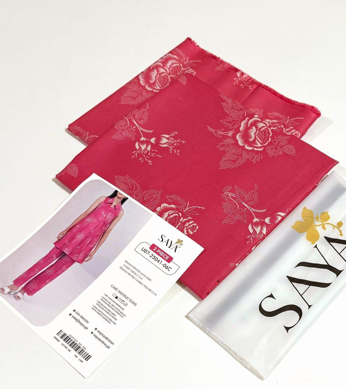 SAYA Lawn 2-Piece Suit