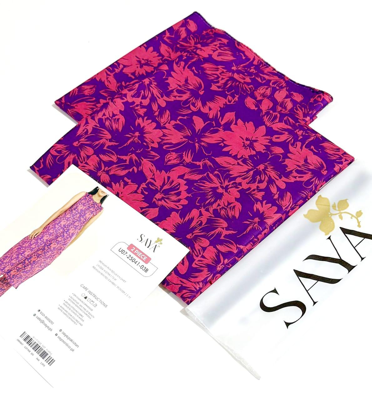 SAYA Lawn 2-Piece Suit